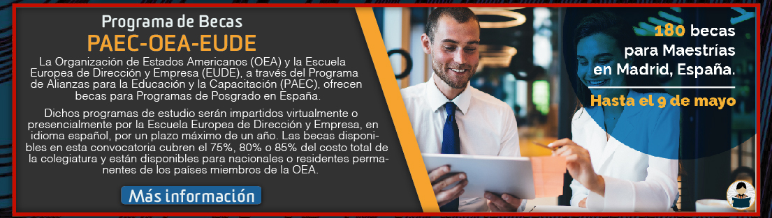 Programa de Becas PAEC-OEA-EUDE